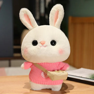 Cozy Dress-Up Bunny Premium Plush Toy (30 cm)