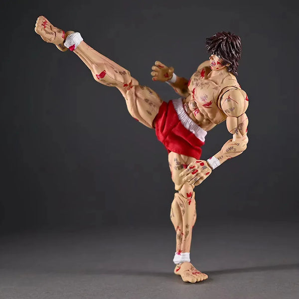 Storm Toys Baki Hanma Battle Scarred Ver. Figurine (17 cm)