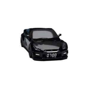 Super Sports Car Engine Rev Alarm Clock