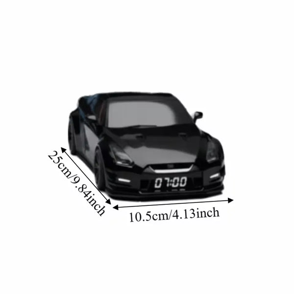 Super Sports Car Engine Rev Alarm Clock