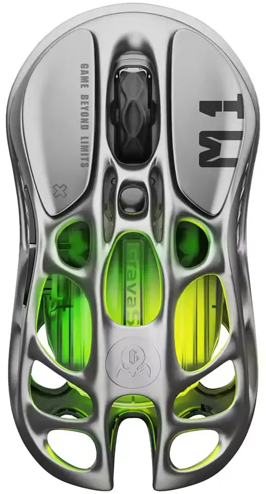 Gravastar Mercury M1 Pro Gunmetal Gray Mouse