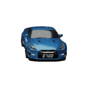 Super Sports Car Engine Rev Alarm Clock