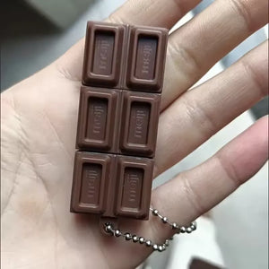 Meiji Milk Chocolate Fidget Keychain
