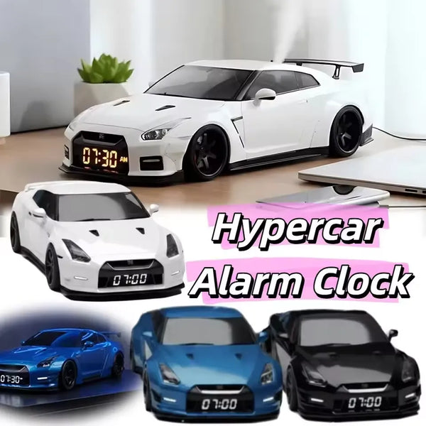 Super Sports Car Engine Rev Alarm Clock