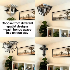 3D Reality Warp Wall Illusion Stickers