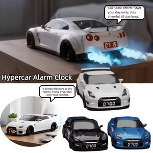 Super Sports Car Engine Rev Alarm Clock