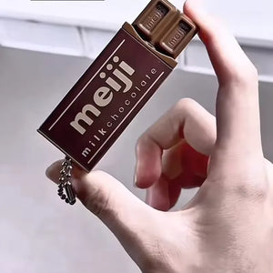Meiji Milk Chocolate Fidget Keychain