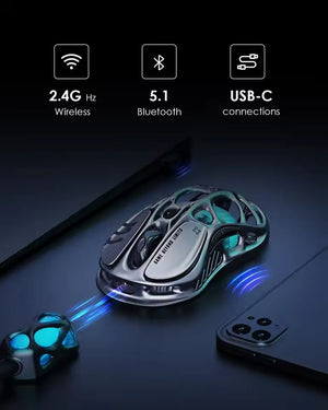 Gravastar Mercury M1 Pro Gunmetal Gray Mouse