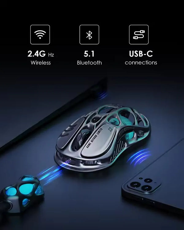 Gravastar Mercury M1 Pro Gunmetal Gray Mouse