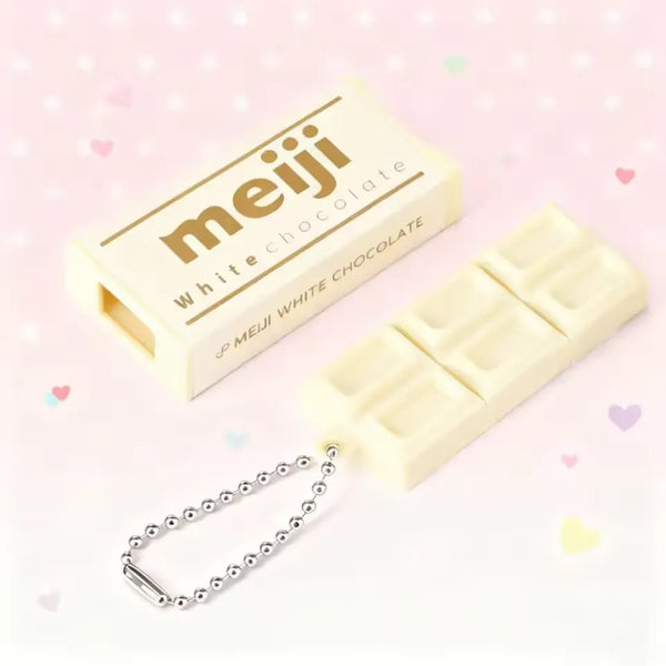 Meiji Milk Chocolate Fidget Keychain