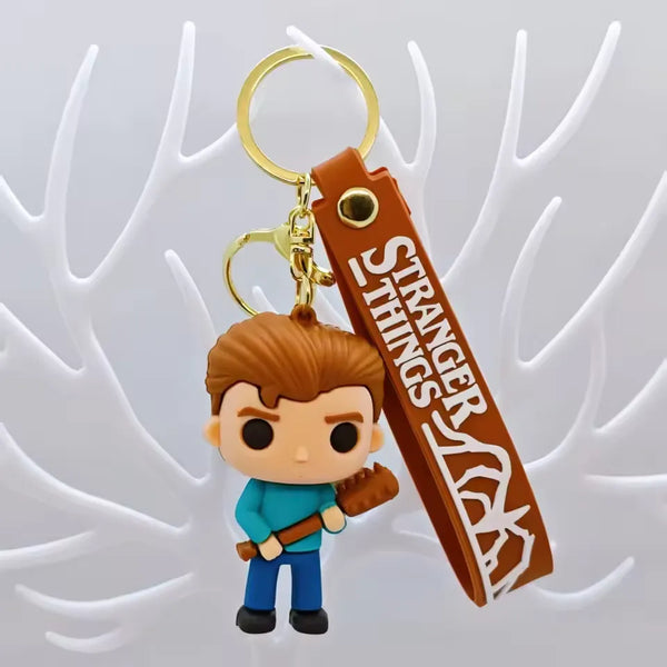 Stranger Things Hawkins Team Keychain