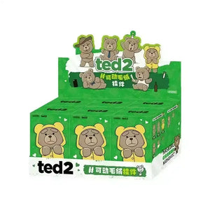 Ted2 Bear Plush Keychain Blind Box