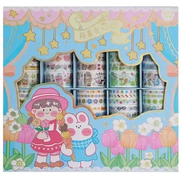 Infinite Pastel Washi Tape (Box of 100)