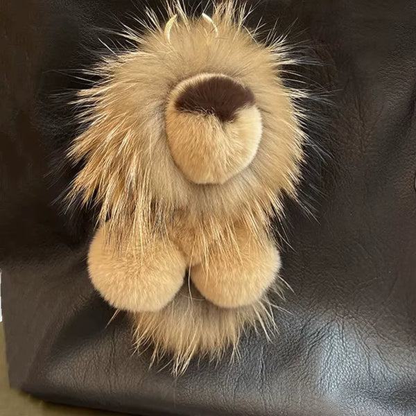Safari Puff Premium Lion Charm