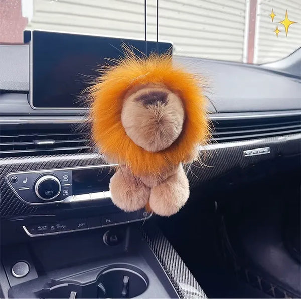 Safari Puff Premium Lion Charm