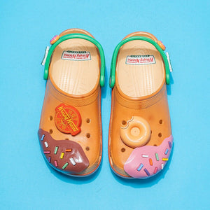 Krispy Kreme Glazed Slip-On Clogs