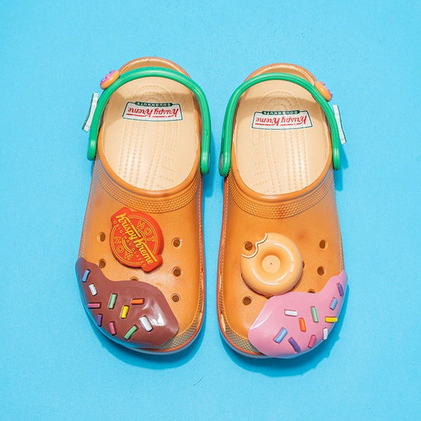 Krispy Kreme Glazed Slip-On Clogs