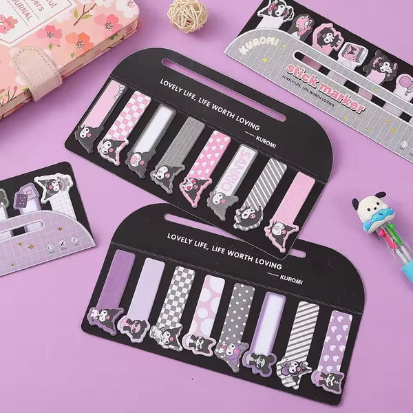 Kuromi Zen Sticky Notes Collection