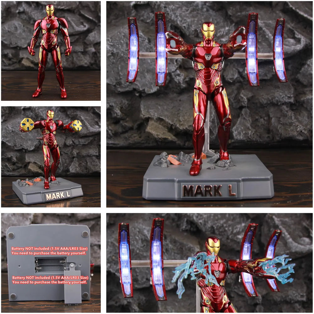 ZD Toys Iron Man MK50 Nano Tech Action Figure