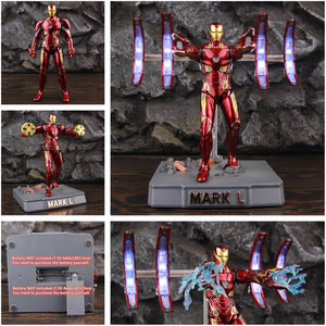 ZD Toys Iron Man MK50 Nano Tech Action Figure