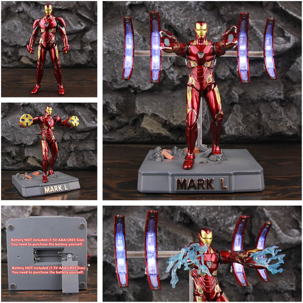 ZD Toys Iron Man MK50 Nano Tech Action Figure