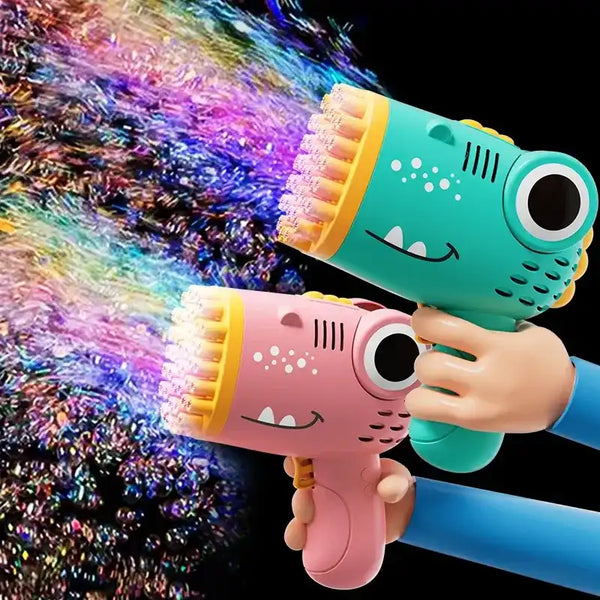 Dinosaur Bubble Machine Gun Toy