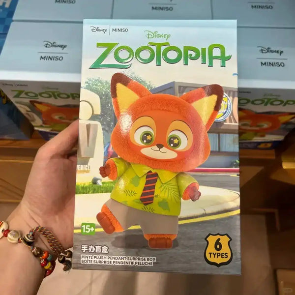 Zootopia Wild Vinyl Plush Pendant Blind Box