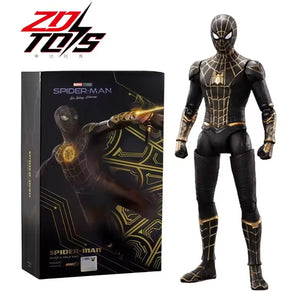 ZD Toys Spider-Man Black & Gold Suit Action Figure