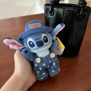 Cosmic Alien Denim Styles Keychain