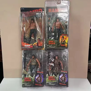 NECA Rambo Movie Figures Collection (18 cm)