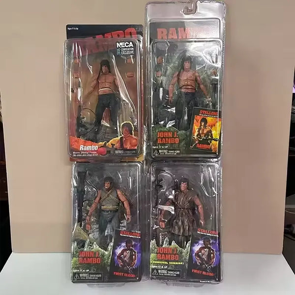 NECA Rambo Movie Figures Collection (18 cm)