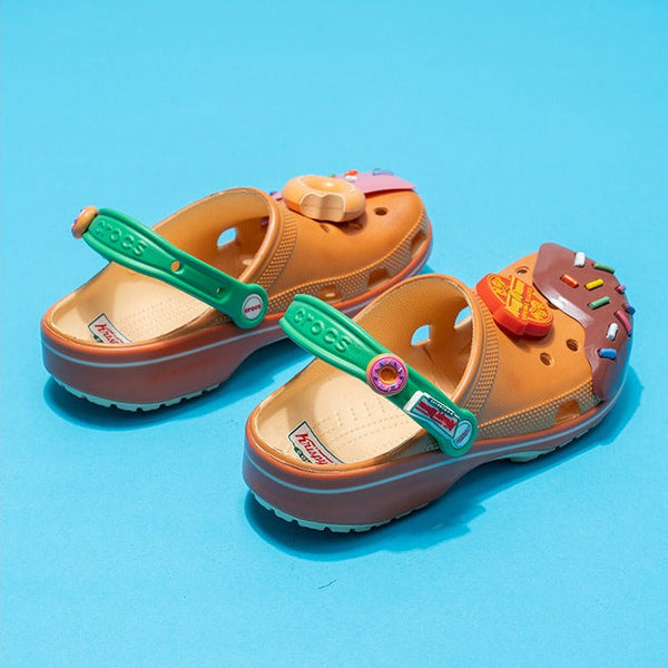 Krispy Kreme Glazed Slip-On Clogs