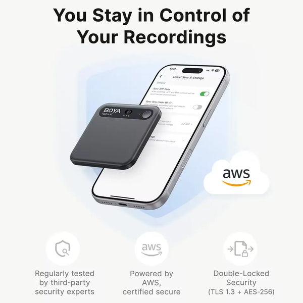 BOYA Notra AI Voice Recorder