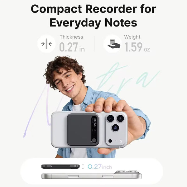 BOYA Notra AI Voice Recorder
