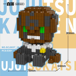 Jujutsu Kaisen Cursed Domain 3D Chibi Micro Blocks