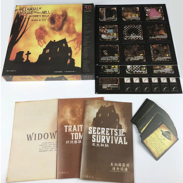 Betrayal at House on the Hill Widow's Walk Board Game