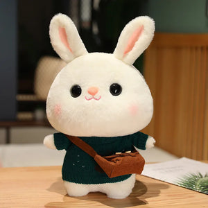 Cozy Dress-Up Bunny Premium Plush Toy (30 cm)