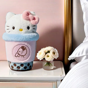 Hello Kitty Sweet Boba Milk Tea Plushie