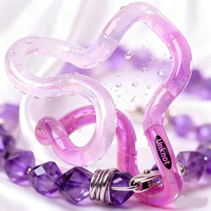 Unknot Electroplated Tangle Fidget Rope
