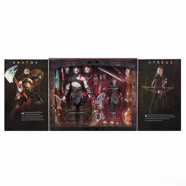 NECA God of War 4 Kratos & Atreus 2-Pack Figure