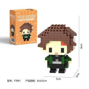 Bricks Anime Themed Micro Building Blocks