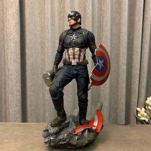 Captain America Ready to Fight Figurine (35 cm)