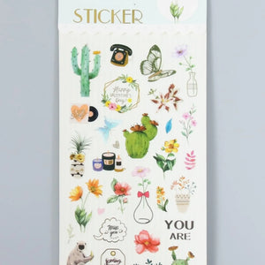 Botanical Dreamscape Stickers