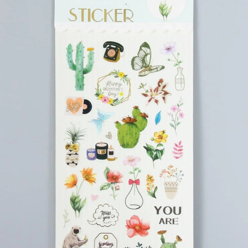 Botanical Dreamscape Stickers