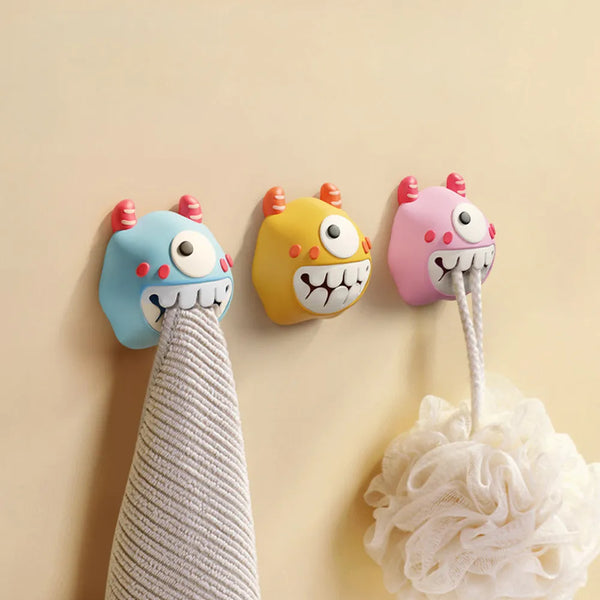 Little Monsters Towel Grabber Clip (Set of 3)