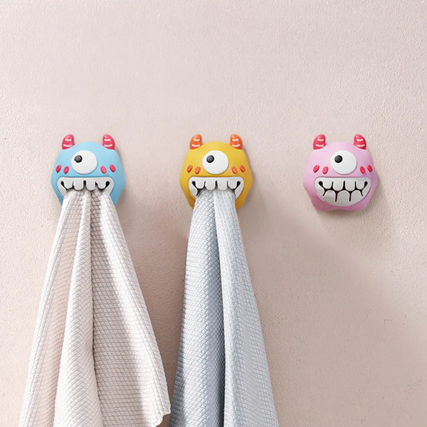 Little Monsters Towel Grabber Clip (Set of 3)