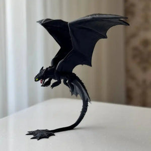 Night Dragon Gum-grinning Figure (28 cm)