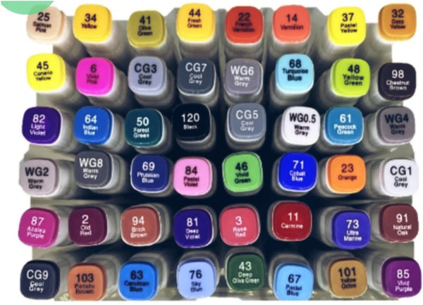 Touchcool QJ-777-1 Soft Head Sketch Markers