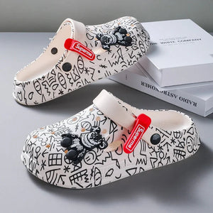 SUPRM Icon Art Clogs