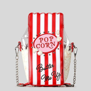 Butter Me Up Premium Popcorn Crossbody Bag